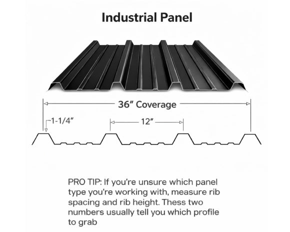 Corrugation Exclusion Strips