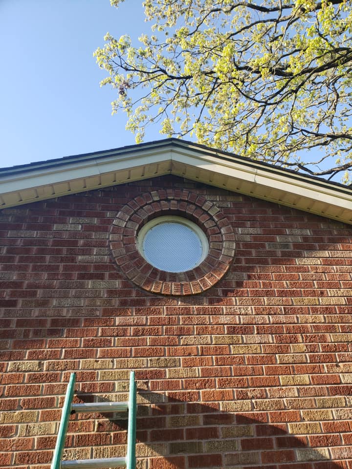 Circular GABLE-BLOK Gable Vent Cover